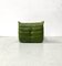 Togo Sessel aus waldgrünem Leder von Michel Ducaroy für Ligne Roset 7