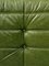 Togo Lounge Chair in Forest Green Leather by Michel Ducaroy for Ligne Roset 8