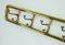 Brass Wall Coat Rack, 1930s 5