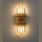 Murano Glass and Gilt Brass Sconce, 1960s 8