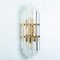 Murano Glass and Gilt Brass Sconce, 1960s 2