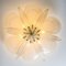 Flower Einbauleuchte aus Muranoglas von Barovier & Toso, 1969 10