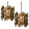 Austrian Chandeliers in Smoked Glass by J. T. Kalmar for Kalmar, 1960s, Set of 2, Image 1