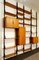 Italienisches Mid-Century Wandregal aus Teak, 1960er 3