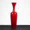 Vintage Red Glass Vase 6