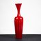 Vintage Red Glass Vase 4