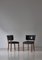 Set of Danish Functionalist Side Chairs attributed to Magnus Stephensen,1940s 3