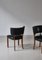 Set of Danish Functionalist Side Chairs attributed to Magnus Stephensen,1940s 5