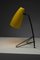 Lámpara de mesa Grashopper amarilla, 1950, Imagen 6
