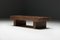 Brutalist Rectangular Coffee Table, France, 1950s 7