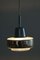 Small Space Age Glass Pendant Lamp from Peill & Putzler, 1970s 3