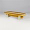 Italian Modern Wood and Glass Coffee Table with Bottle Rack by Goffredo Reggiani, 1980s 4