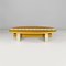 Italian Modern Wood and Glass Coffee Table with Bottle Rack by Goffredo Reggiani, 1980s 2