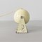 Italian Space Age Table or Wall Lamp in White Metal, 1970s, Image 8