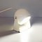 Italian Space Age Table or Wall Lamp in White Metal, 1970s, Image 3