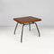Italian Extendable Dining Table in Wood and Metal, 1960s 2