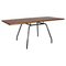 Italian Extendable Dining Table in Wood and Metal, 1960s 1