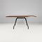 Italian Extendable Dining Table in Wood and Metal, 1960s 5