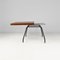 Italian Extendable Dining Table in Wood and Metal, 1960s 6