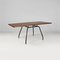 Italian Extendable Dining Table in Wood and Metal, 1960s 4