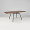 Italian Extendable Dining Table in Wood and Metal, 1960s, Image 4