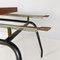 Italian Extendable Dining Table in Wood and Metal, 1960s, Image 15