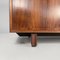 Italienisches Mid-Century Modern Holz Sideboard mit Messinggriffen, Stildomus zugeschrieben, 1960er 16