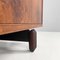 Italienisches Mid-Century Modern Holz Sideboard mit Messinggriffen, Stildomus zugeschrieben, 1960er 17