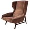 Italian Mid-Century Modern Model 877 Lounge Chair attributed to Gianfranco Frattini for Cassina, 1959, Image 1