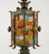 Floor Lamp Lantern in Wrought Iron and Hammered Glass by Longobard, 1970s, Image 11