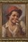 Antonio Vallone, Giovani popolani, inizio XX secolo, Dipinti ad olio su tela, set di 2, Immagine 2