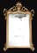 Neapolitanischer Spiegel aus goldenem & geschnitztem Holz, 19. Jh. von Luigi Filippo 1