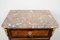 19th Century Napoleon III French in Precious Exotic Woods with Marble Top 2