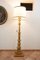 Römische Stehlampen aus vergoldetem & geschnitztem Holz, frühes 19. Jh., 2er Set 4