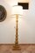 Roman Gilded and Carved Wooden Floor Lamps, Early 19th Century, Set of 2 4