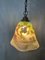 Yellow Blown Glass Ceiling Lamp 2