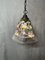 Yellow Blown Glass Ceiling Lamp 1