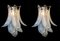 Apliques italianos Mid-Century de cristal de Murano, años 90. Juego de 2, Imagen 3