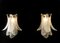 Apliques italianos Mid-Century de cristal de Murano, años 90. Juego de 4, Imagen 2