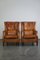 Sheep Leather Armchairs, Set of 2, Image 2