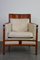 Art Deco Decoforma Series Armchair in Cream Leather from Schuitema 1