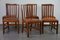 Sheep Leather Dining Chairs, Set of 6 1