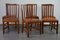 Sheep Leather Dining Chairs, Set of 6, Image 1