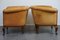 Club Armchairs and Sofa in Cognac Leather, Set of 3 14