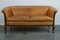Club Armchairs and Sofa in Cognac Leather, Set of 3, Image 3