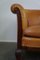 Club Armchairs and Sofa in Cognac Leather, Set of 3 24