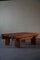Tavolino da caffè rettangolare moderno brutalista in pino di Pomerania, Danimarca, anni '60, Immagine 10