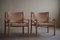 Sirocco Lounge Chairs in Leather and Ash by Arne Norell for Arne Norell AB, 1970s, Set of 2, Image 14