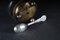 Antique Caviar Bowl in 800 Silver with Spoon, Set of 2 10