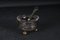 Antique Caviar Bowl in 800 Silver with Spoon, Set of 2 7